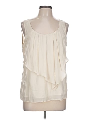 Sine Sleeveless Silk Top (view 1)