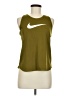 Nike 100% Polyester Green Sleeveless T-Shirt Size M - photo 1