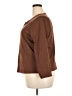 Talbots Outlet 100% Cotton Brown Long Sleeve Blouse Size 2X - photo 5