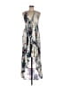 Lovestitch 100% Polyester Floral Blue Casual Dress Size L - photo 1