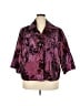 Susan Graver 100% Polyester Purple Jacket Size 2X - photo 1