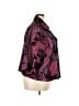 Susan Graver 100% Polyester Purple Jacket Size 2X - photo 4