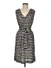 Tory Burch 100% Polyester Chevron-herringbone Blue Casual Dress Size M - photo 1
