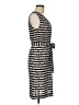 Tory Burch 100% Polyester Chevron-herringbone Blue Casual Dress Size M - photo 4