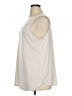 Susan Graver Solid Ivory Sleeveless T-Shirt Size 1X - photo 5