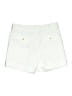 Banana Republic Solid Ivory Khaki Shorts Size 6 - photo 2