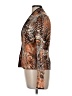Jovani 100% Silk Paisley Brown Silk Blazer Size 8 - photo 5