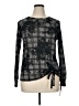 BCX Black Long Sleeve Blouse Size XL - photo 1