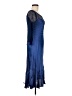 Komarov 100% Polyester Blue Cocktail Dress Size Med (2) - photo 4