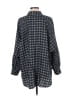 BDG Plaid Black Long Sleeve Button-Down Shirt Size M - photo 2