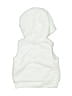 Carter's 100% Polyester White Zip Up Hoodie Size 9 - photo 2