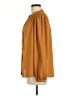 Neiman Marcus 100% Polyester Gold Long Sleeve Blouse Size M - photo 5
