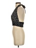 Romwe Gold Sleeveless Blouse Size 4 - photo 5