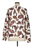 Ann Taylor LOFT Paisley Ivory Pullover Sweater Size XL - photo 2