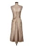 BCBGMAXAZRIA 100% Polyester Tan Cocktail Dress Size 6 - photo 2
