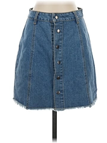 Harper Denim Skirt (view 1)