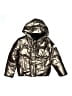 Abercrombie Kids 100% Polyester Metallic Silver Snow Jacket Size 7 - 8 - photo 1