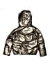 Abercrombie Kids 100% Polyester Metallic Silver Snow Jacket Size 7 - 8 - photo 2