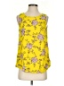 Staccato 100% Rayon Yellow Tank Top Size S - photo 1