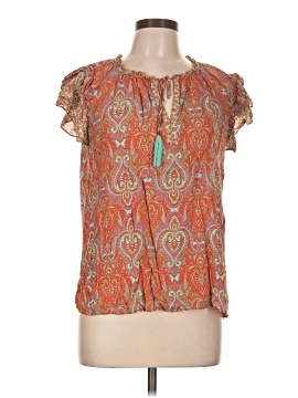 Rose + Olive Short Sleeve Blouse
