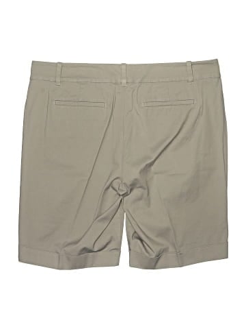 Ann Taylor Khaki Shorts (view 2)