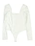 Francesca's Ivory Bodysuit Size M - photo 2