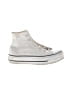 Converse Silver Sneakers Size 7 - photo 1