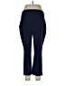 Chico's Solid Blue Active Pants Size Lg (2) - photo 2