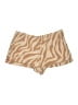 Nordstrom Animal Print Tan Shorts Size XL - photo 1