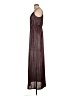 BCBGeneration Metallic Burgundy Casual Dress Size L - photo 5