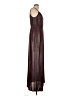 BCBGeneration Metallic Burgundy Casual Dress Size L - photo 4