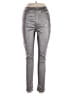 Express Metallic Gray Casual Pants Size 10 - photo 1