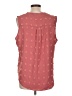 Unbranded Pink Sleeveless Blouse Size L - photo 2