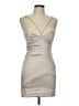 Zara 100% Polyester Tan Cocktail Dress Size S - photo 1