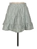 Le Lis Checkered-gingham Green Casual Skirt Size M - photo 1