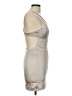 Zara 100% Polyester Tan Cocktail Dress Size S - photo 4