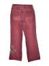 Premium Floral Pink Burgundy Jeans Size 5 - photo 2