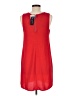 One Clothing Solid Red Casual Dress Size M - photo 2