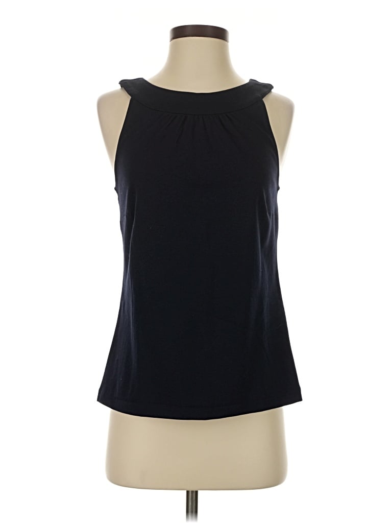 Talbots Sleeveless Blouse In Black