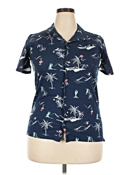 Lands' End Short Sleeve Blouse
