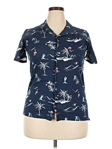 Lands' End Short Sleeve Blouse (view 1)