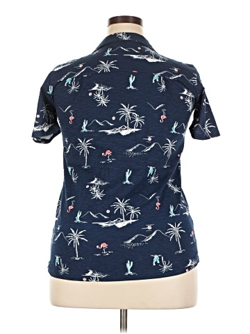 Lands' End Short Sleeve Blouse (view 2)