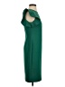 Calvin Klein Solid Green Cocktail Dress Size 4 - photo 4