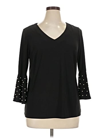 Roz & Ali 3/4 Sleeve Top (view 1)