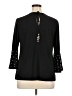 Roz & Ali Black 3/4 Sleeve Top Size 1X - photo 2