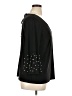 Roz & Ali Black 3/4 Sleeve Top Size 1X - photo 4