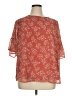 Ava & Viv 100% Polyester Orange Short Sleeve Blouse Size 1X - photo 1
