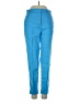 Ann Taylor Color Block Blue Linen Pants Size 00 Petite - photo 1