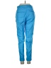 Ann Taylor Color Block Blue Linen Pants Size 00 Petite - photo 2