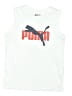 Puma 100% Polyester White Sleeveless T-Shirt Size 4T - photo 1